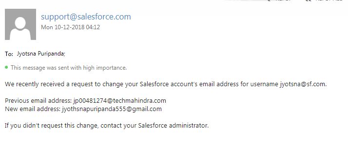 Unable to change email to my personal email from company mail inorder to get the badges earned in both accounts