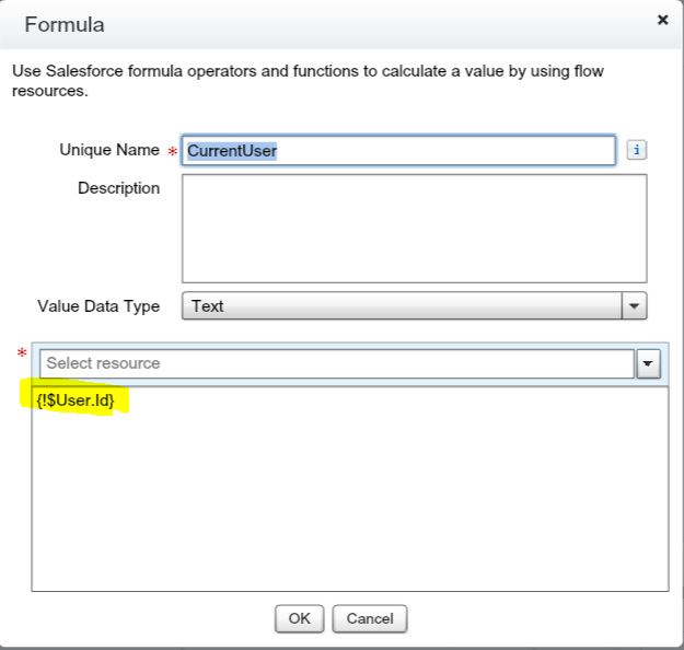 Formula Field - current user