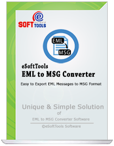 eSoftTools EML to MSG converter software